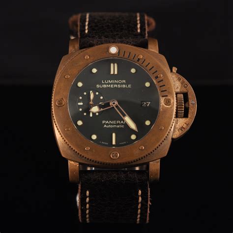 panerai 382 strap|panerai submersible bronzo.